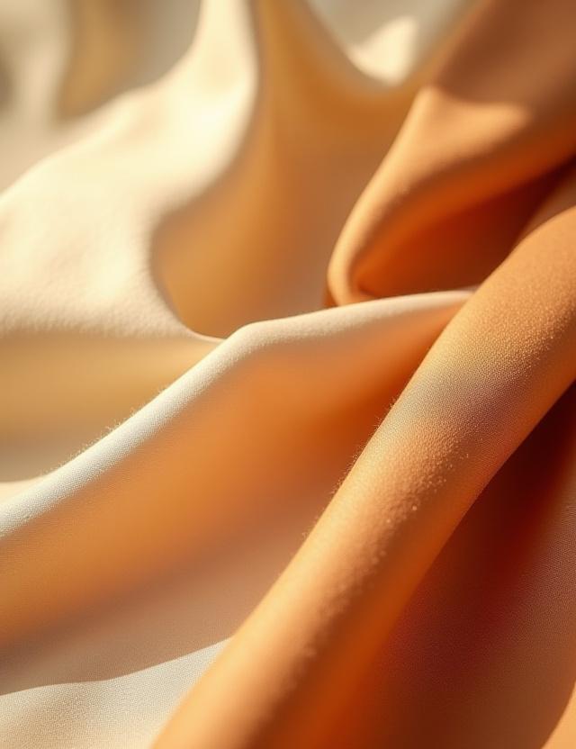 Dettaglio di tessuti pregiati italiani